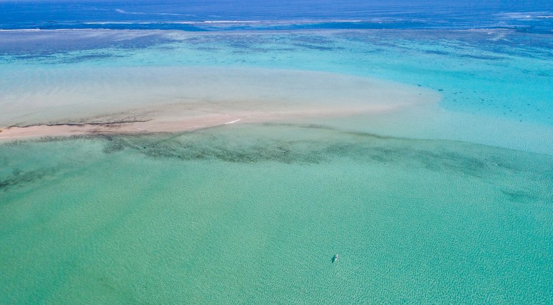 Kayaking in the Oru on Ningaloo Reef