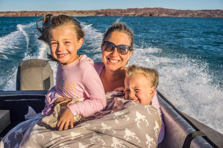 Family fishing adventures, Dampier Archipelago