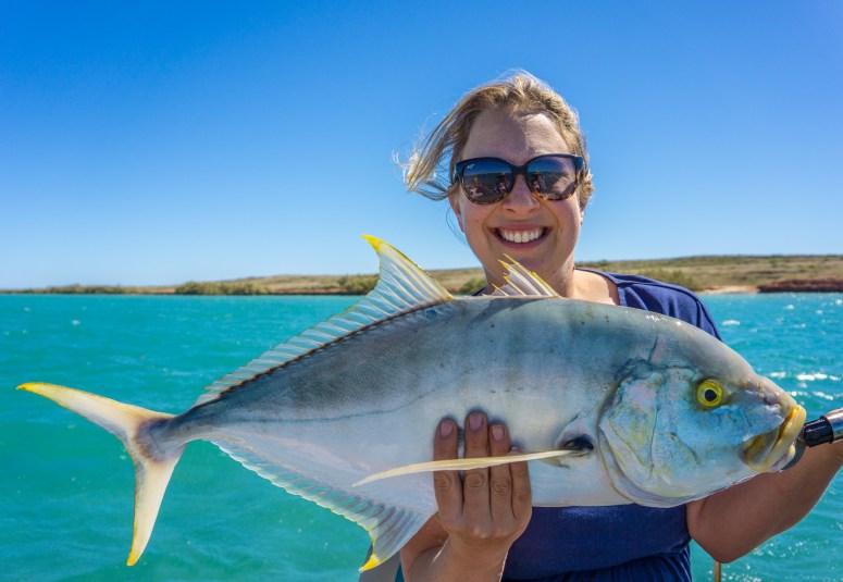 The couple who fishes together stays together