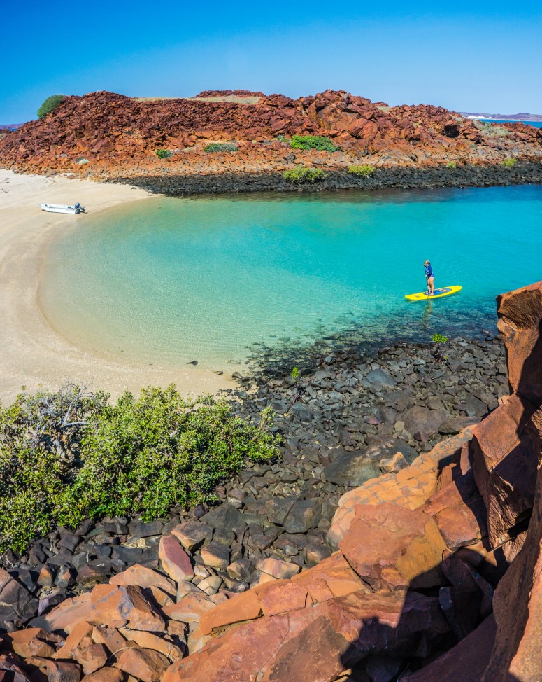 SUP at pristine Dampier Archipelago